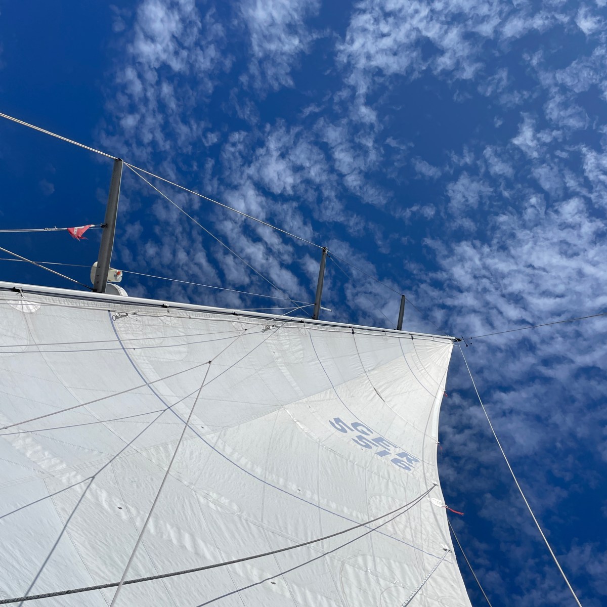 Champagnezeilend Biskaje over?